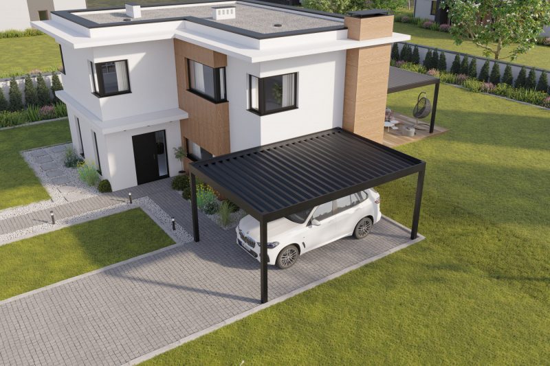 Carport 3x4,9 m